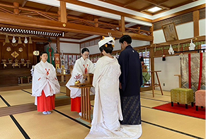 出雲大社北島國造館内 出雲教結婚式場画像2